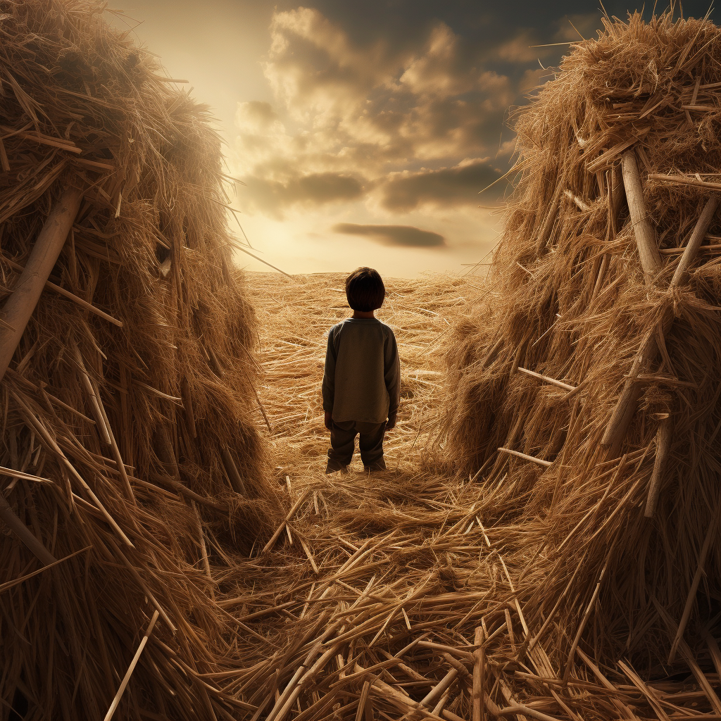 Finding Needles in a Haystack. Image by the author using Midjourney.