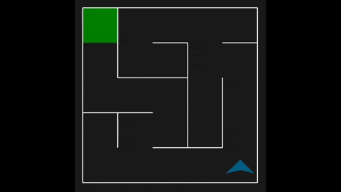 GPT-4 on a 5x5 Maze (150x playback speed)