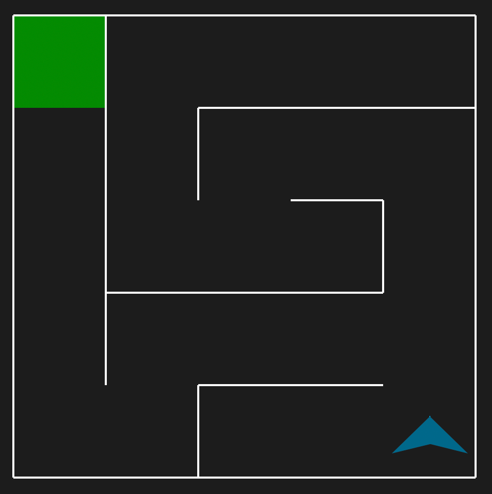Examples of mazes generated by pyamaze.